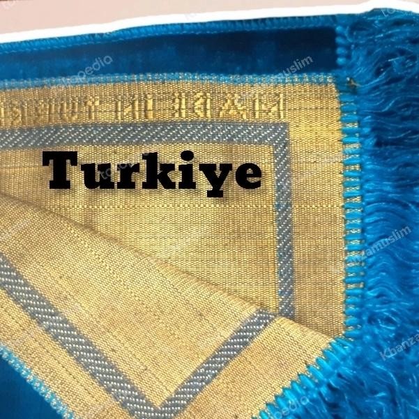 Sajadah Zirvue Polos /Turkiye Tebal Terlaris