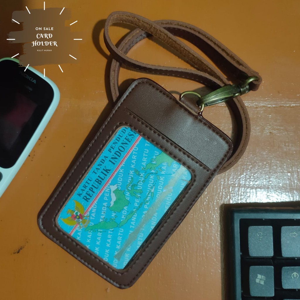 

Id Card Kulit Name Tag Kulit Card Holder Termurah.