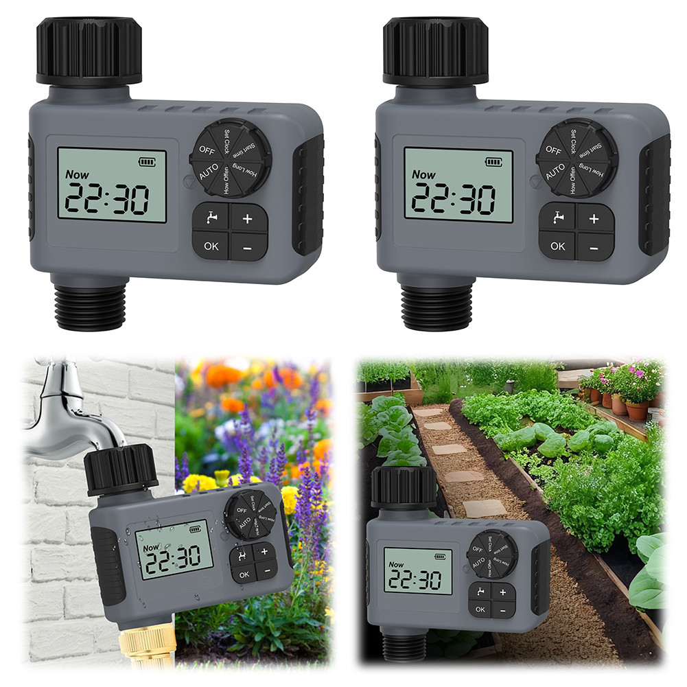 Automatic Water Timer Waterproof Automatic Irrigation Watering Timer Automatic Timed Irrigation