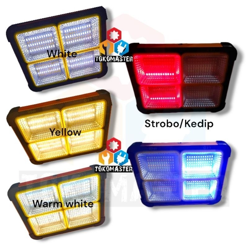 Lampu Led Tenaga Surya Penerangan Tanpa Listrik Panel Charge Matahari UV Tenaga Baterai JL515 JL-515