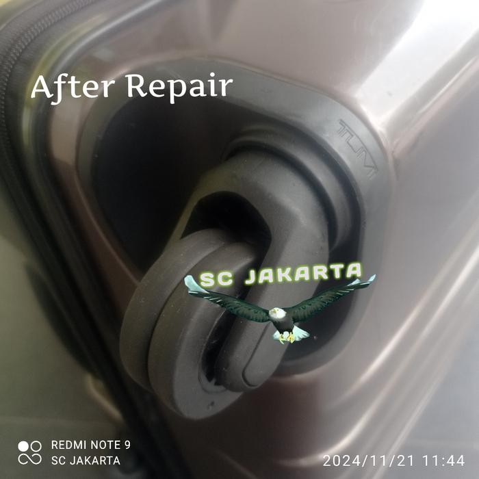 RODA DOUBLE HINOMOTO JAPAN PEGANTI RODA KOPER TUMI