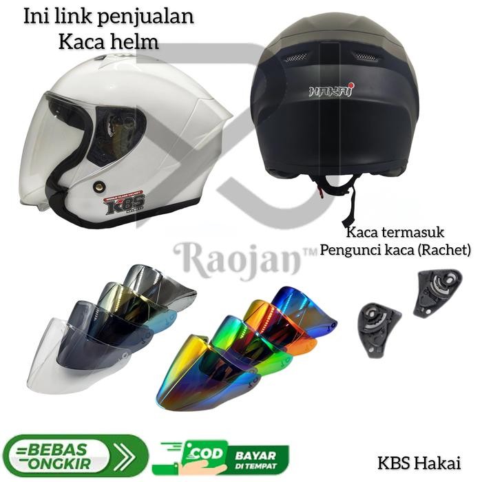 Kaca helm KBS Hakai Visor helm KBS Hakai
