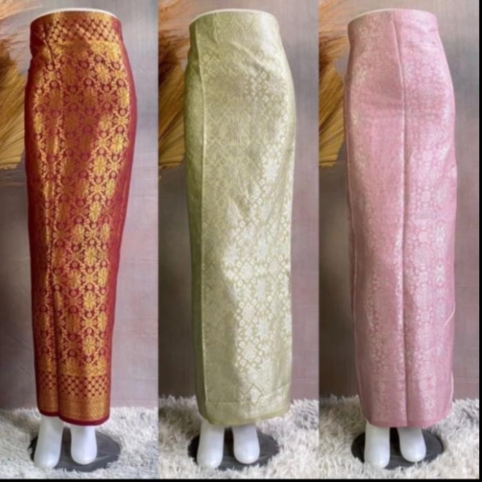 Rok Lilit Songket Palembang/Bawahan Kebaya/Rok Songket Premium/Rok Songket Bawahan Kebaya/Rok