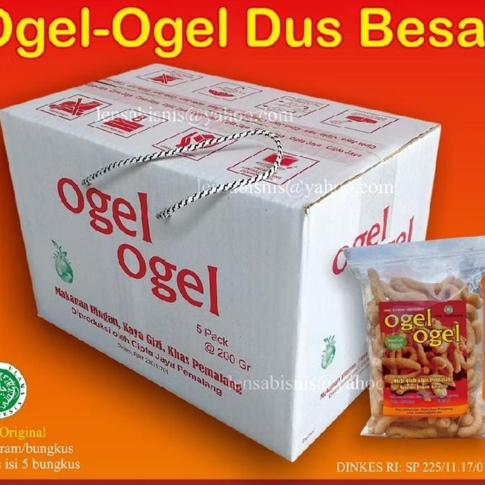 

Ogel Ogel Khas Kota Pemalang Isi 5 Pcs @200Gr Terbaru