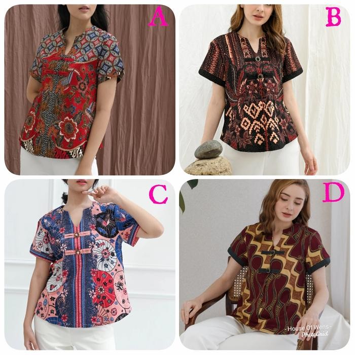 Batik By Luwen - Baju Atasan Batik - Baju Batik Luwen - Type 9