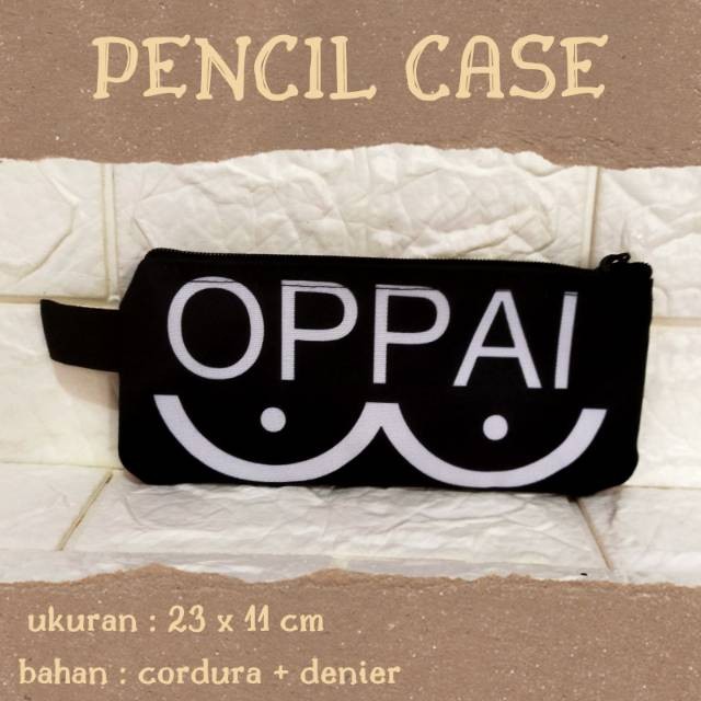 

Tempat pencil / pencil case anime baka kirei platelet oppai isekai