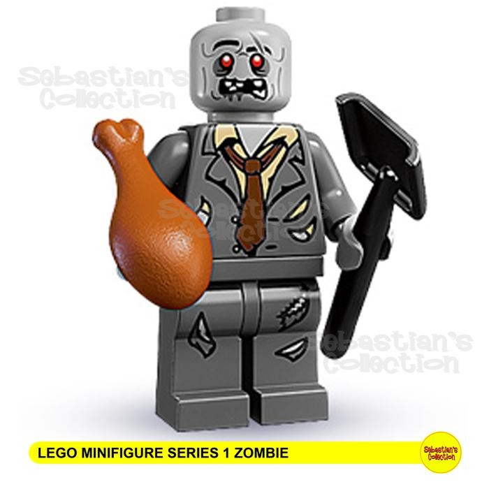 ..... Lego Minifigure Series 1 Zombie