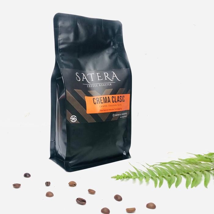 

Biji / Bubuk Kopi Crema Classic 500 Gram 100% Robusta Temanggung Roasted Coffee Beans Bubuk Espresso