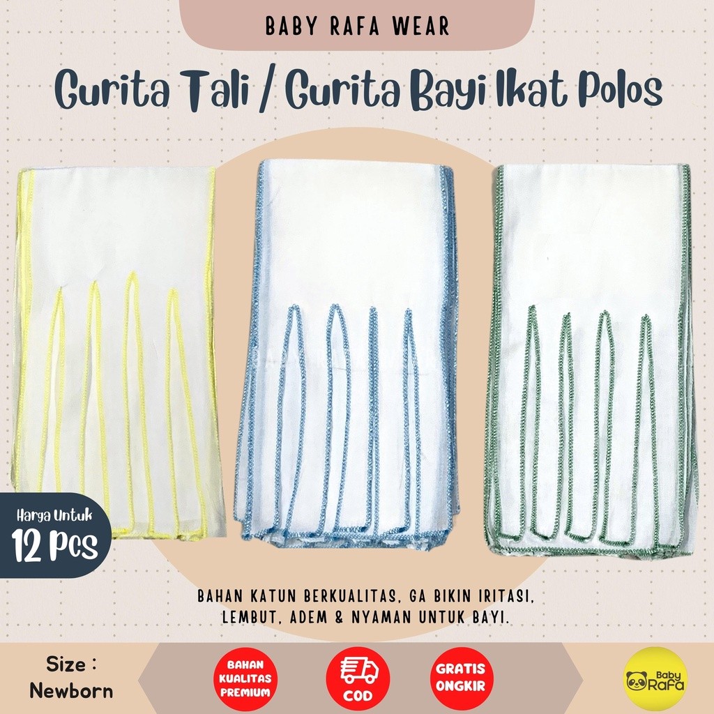 12 PCS GURITA BAYI TALI GURITA LEMBUT AMAN