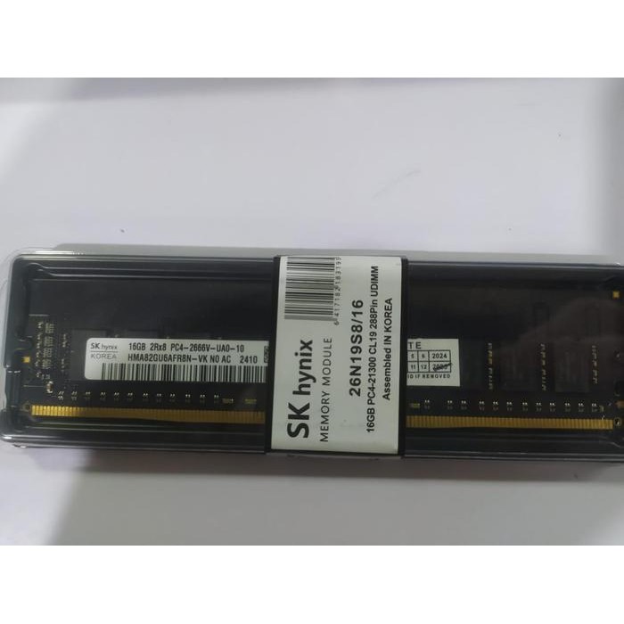 Memory Ram Komputer Hynix Ddr4 16Gb Longdimm 2666Mhz Pc21300