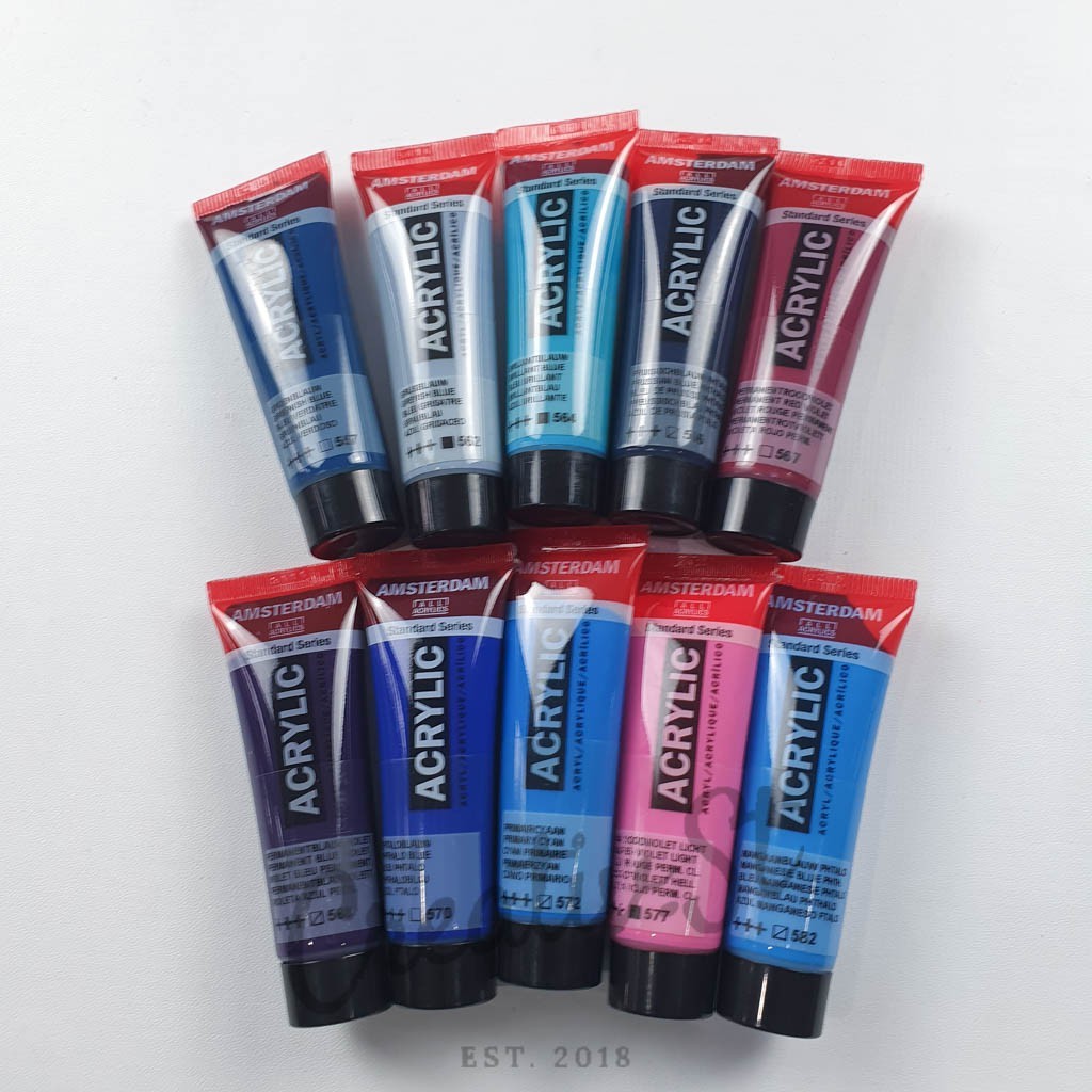 

Amsterdam Cat Acrylic Paint 20 Ml Cat Akrilik Lukis 20 Ml Part 3 Satuan