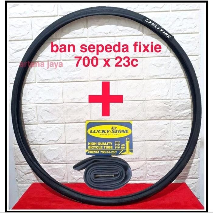 Ban Sepeda Fixie 700 X 23C Luar Dalam Cocok Untuk Semua Sepeda Fixie 700 X 23C Gratisongkir