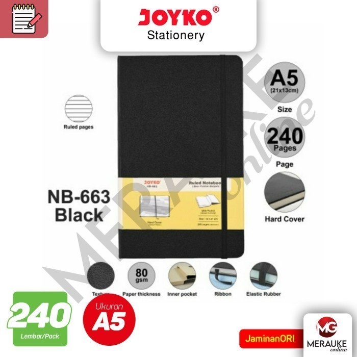 

JOYKO Ruled Notebook Diary Agenda Bergaris NB-663 HC
