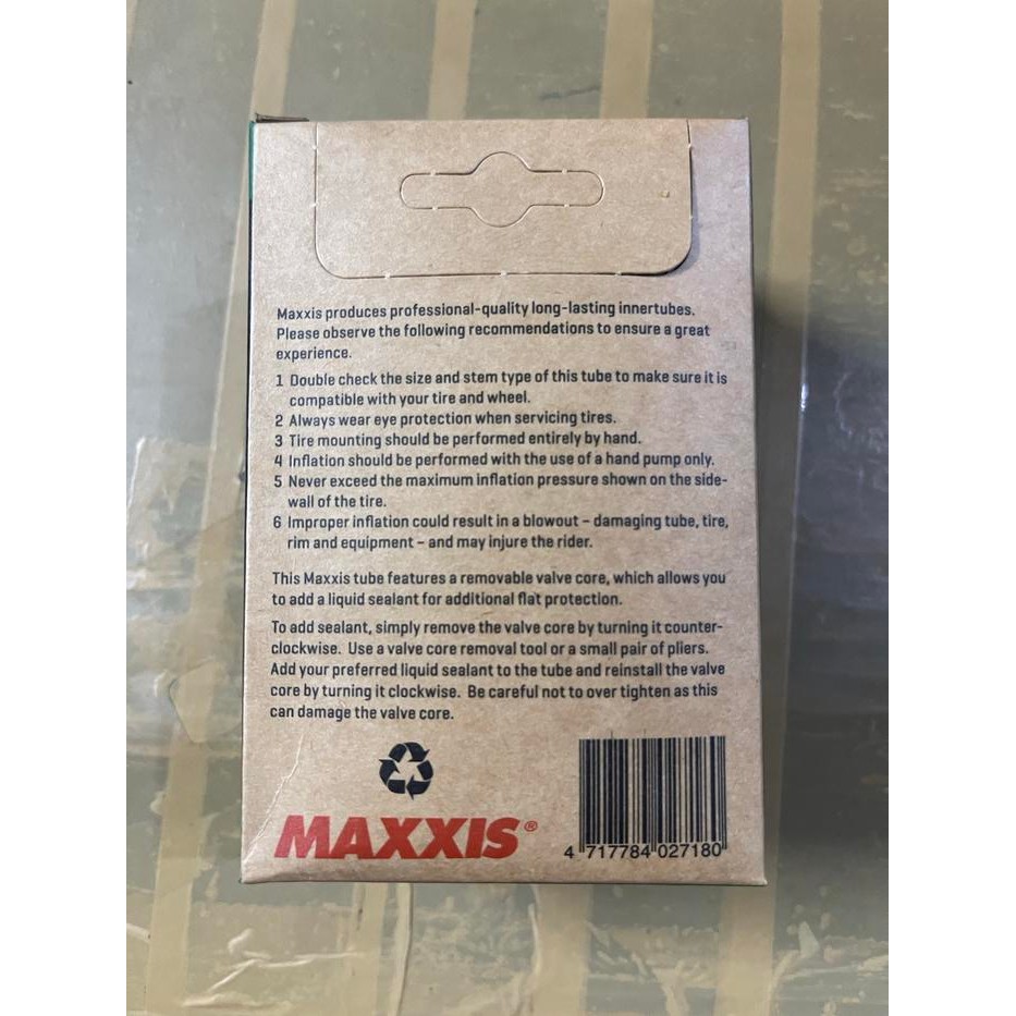 Ban Dalam Maxxis 29 X 1.90 2.35 Inch Sepeda Gunung Mtb Presta Valve Gratisongkir