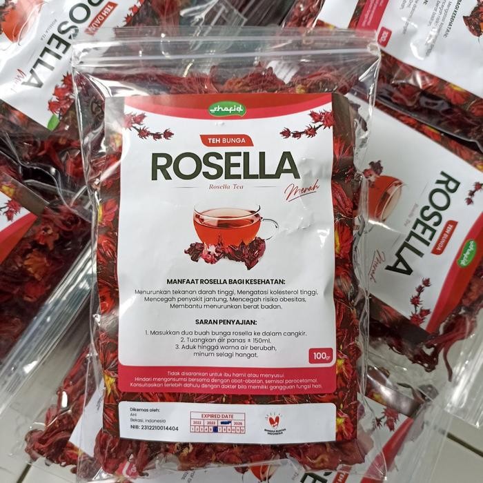 

Teh Seduh Bunga Rosela Merah Organik Bunga Rosella Merah Kering Tanpa Campuran Gula
