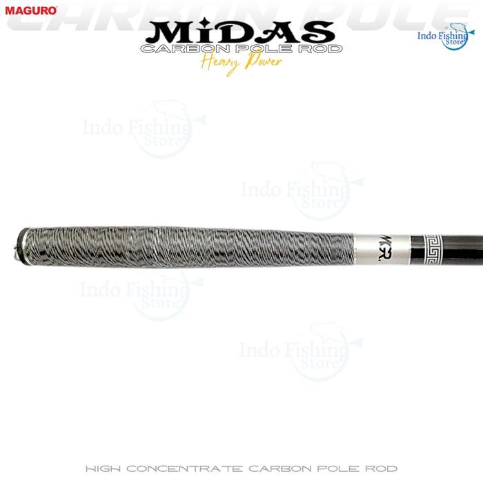 Joran Tegek MAGURO Midas NS Pole Rod Mancing Galatama Kolam Ruas Panjang Pancing Ikan