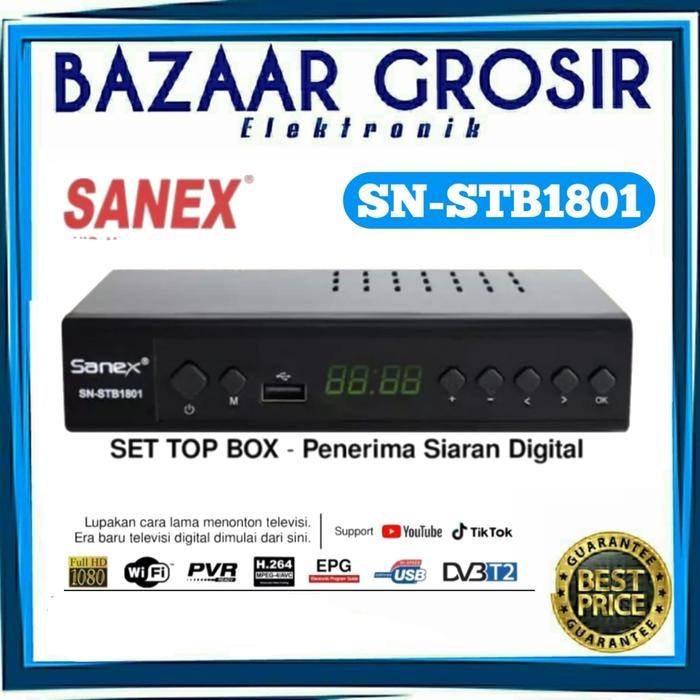 SET TOP BOX DIGITAL SANEX SN-STB1801 STB SANEX 1801 STB SANEX DIGITAL