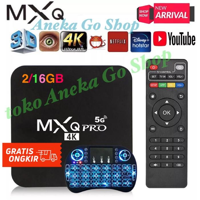 Android TV BOX MXQ PRO 4K Smart Media Player 2/16GB