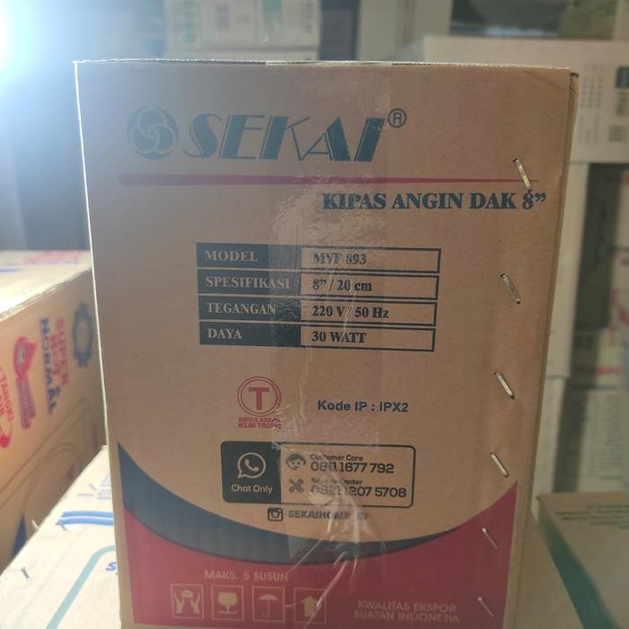 Best Seller Exhaust Fan 8 Inch Plafon Sekai , Murah