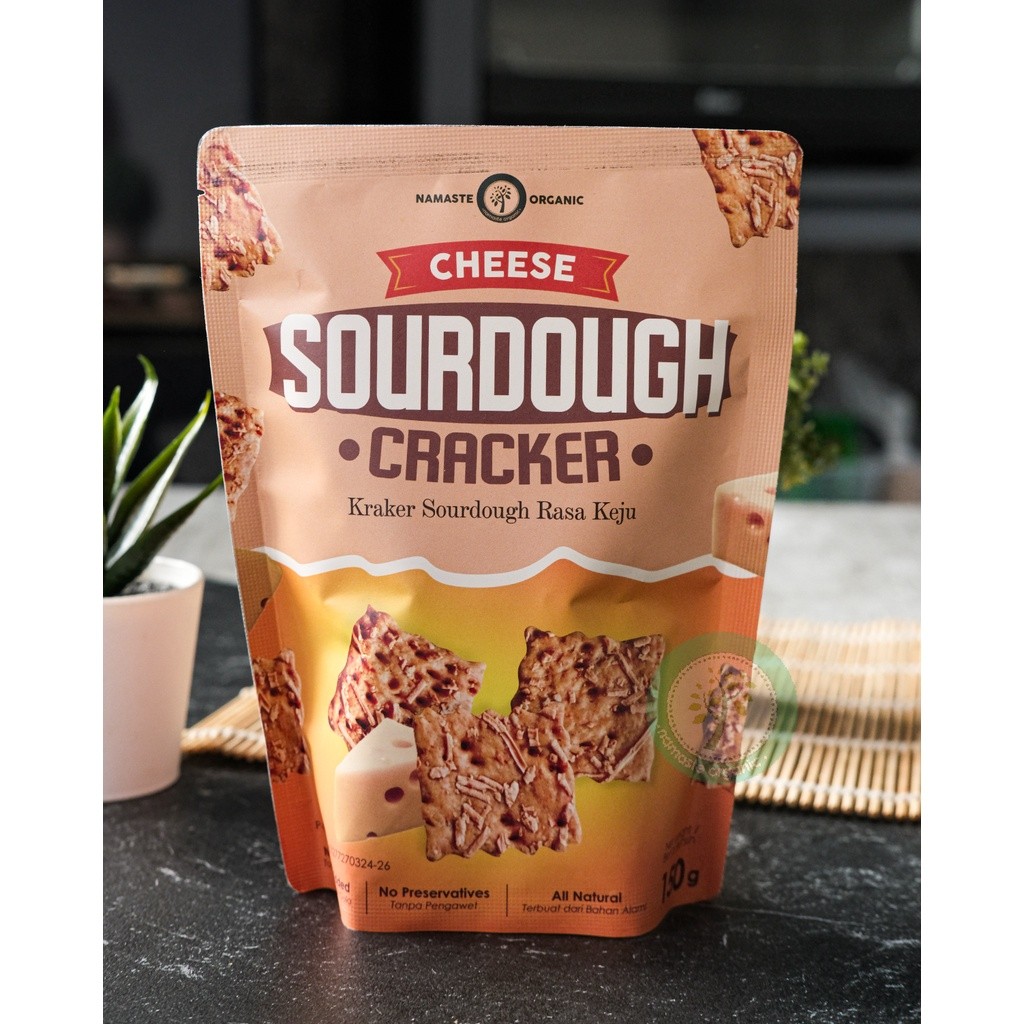 

WHYN!! SOURDOUGH CRACKER - CHEESE 150GR