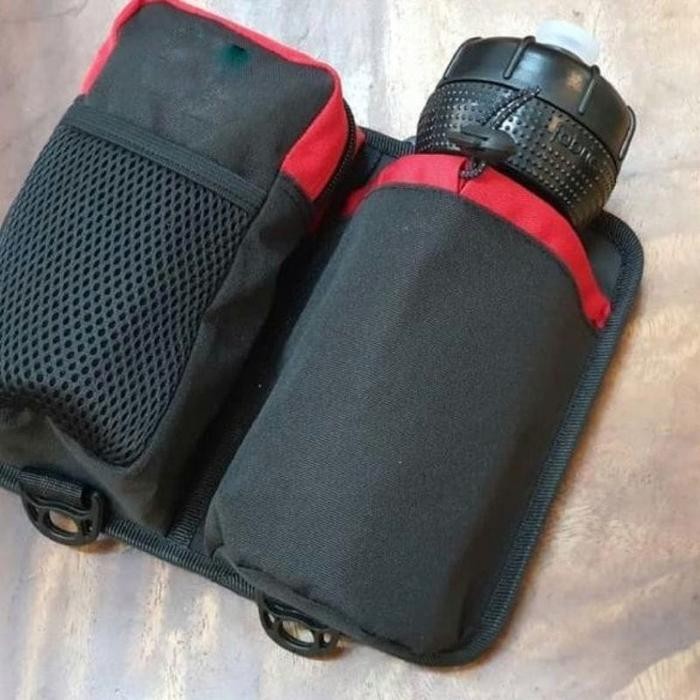 PREMIUM Tas botol air minum spedah / tas tempat air sepeda handlebar