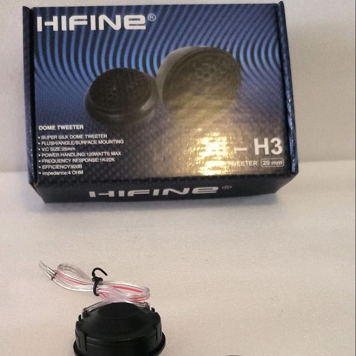 PREMIUM Tweeter Mobil Hifine HI - H3 / DomeTweeter Hifine - Dinasti Audio