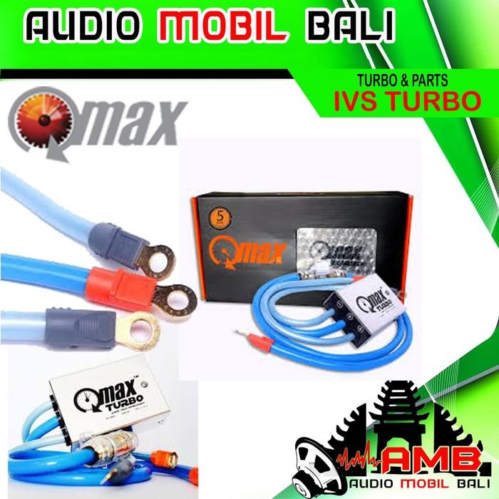 PREMIUM QMAX IVS Turbo Volt Stabilizer Universal Performace & Audio