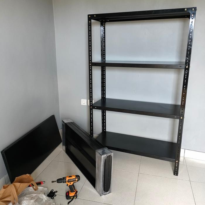 PREMIUM ambalan plat rak besi