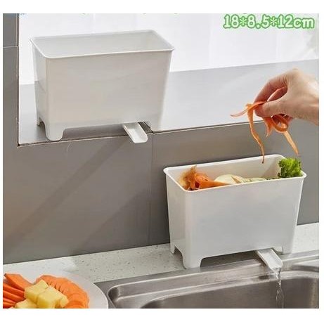 PREMIUM Tempat Sampah Kering Dan Basah Untuk Wastafel Dapur /Tempat Pembuangan Sampah Dapur