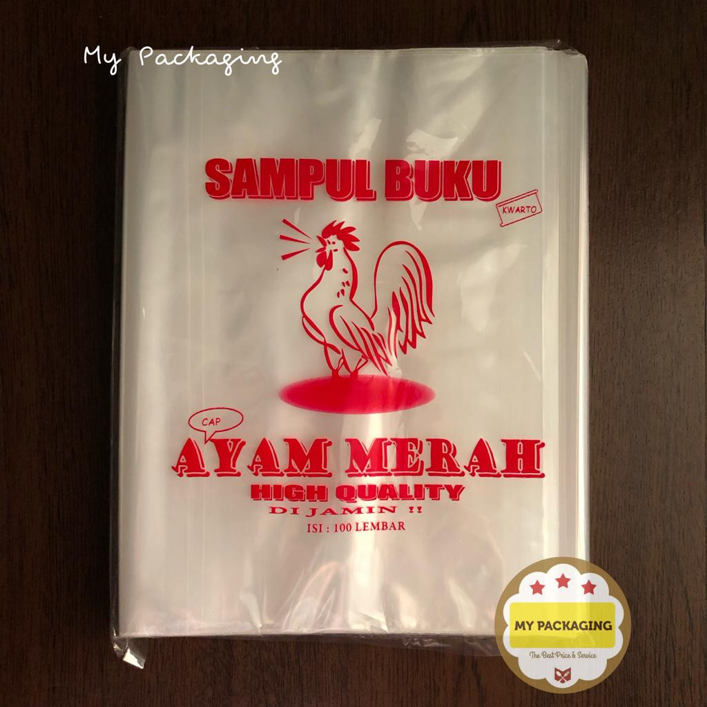 

Sampul Plastik Kwarto - Boxy / Sampul Buku Ukuran Quarto / Boxi