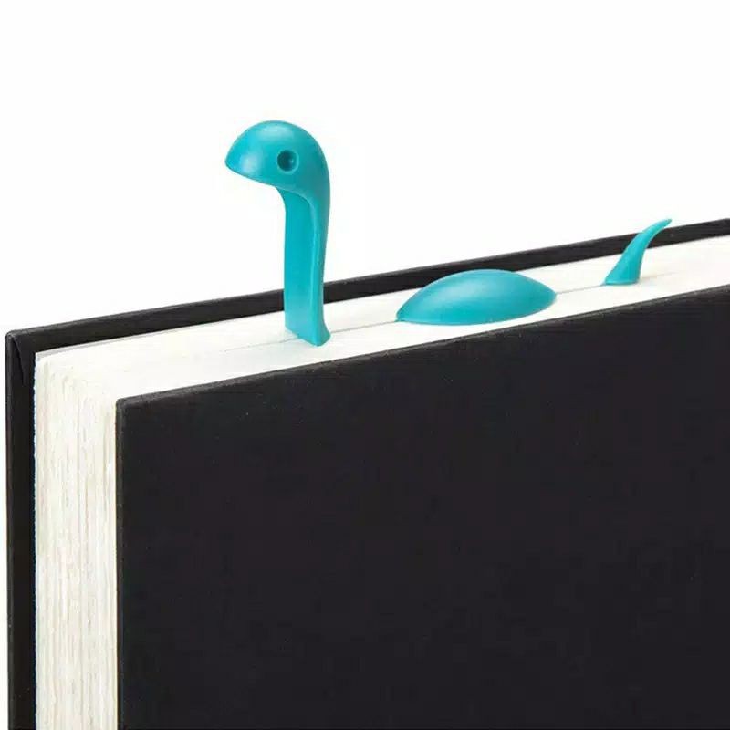 

Pembatas Buku Bookmark Loch Ness Lucu Unik Plastik