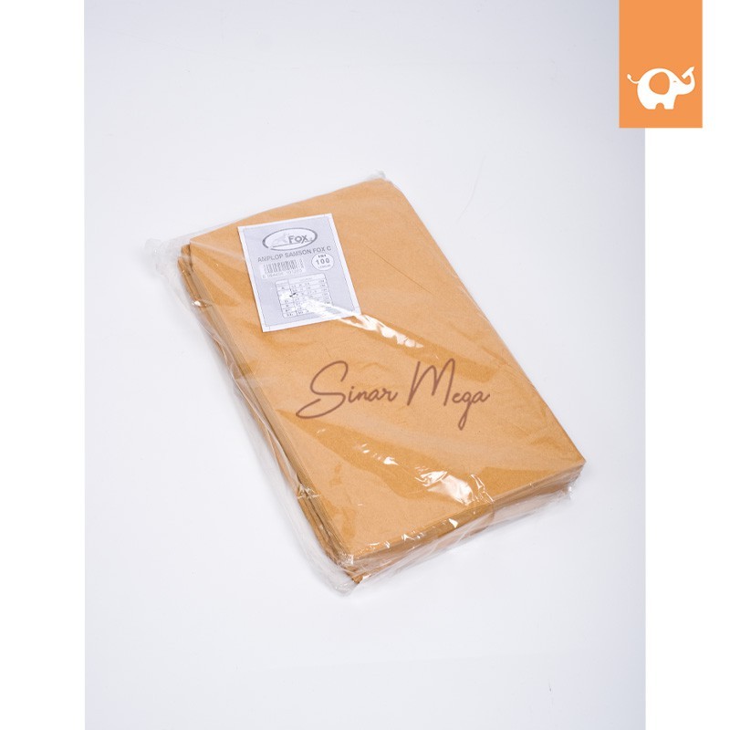 

Fox Amplop Samson Coklat Fox C 1/2 Folio (Pak) Isi 100 Buah Murah Berkualitas