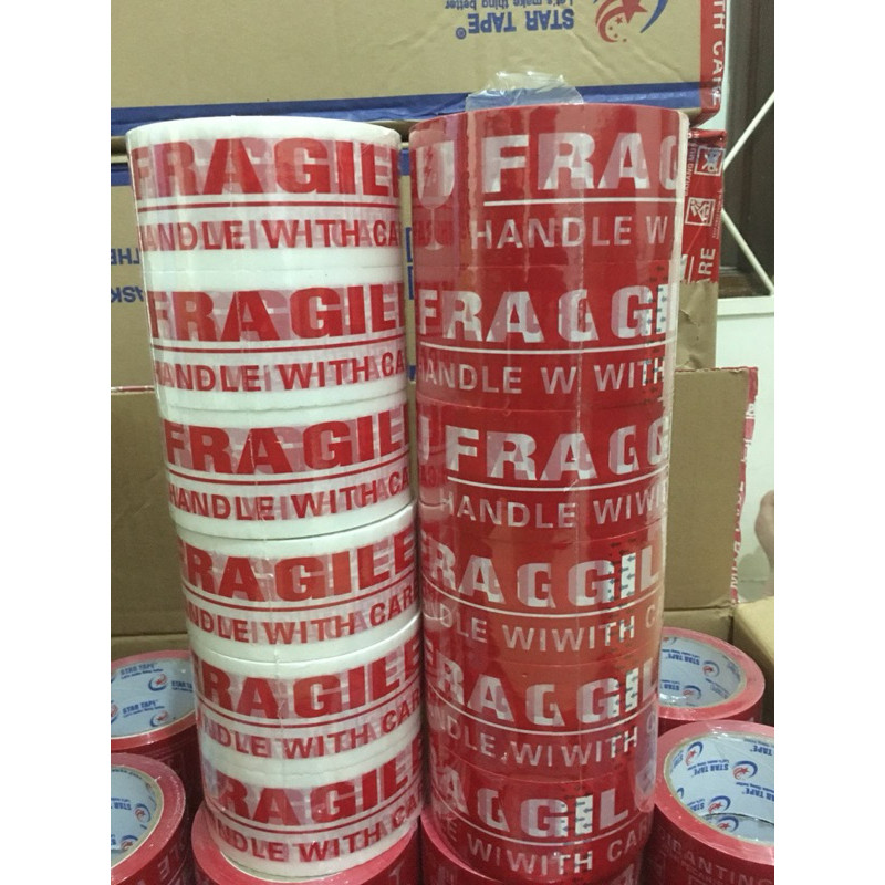 

Lakban Fragile (6 PCS/SLOP) Star Tape