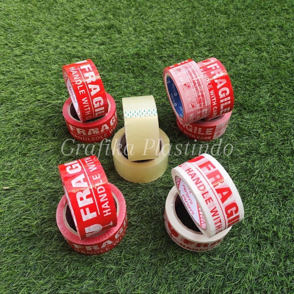 

Lakban bening / fragil / fragil unboxing
