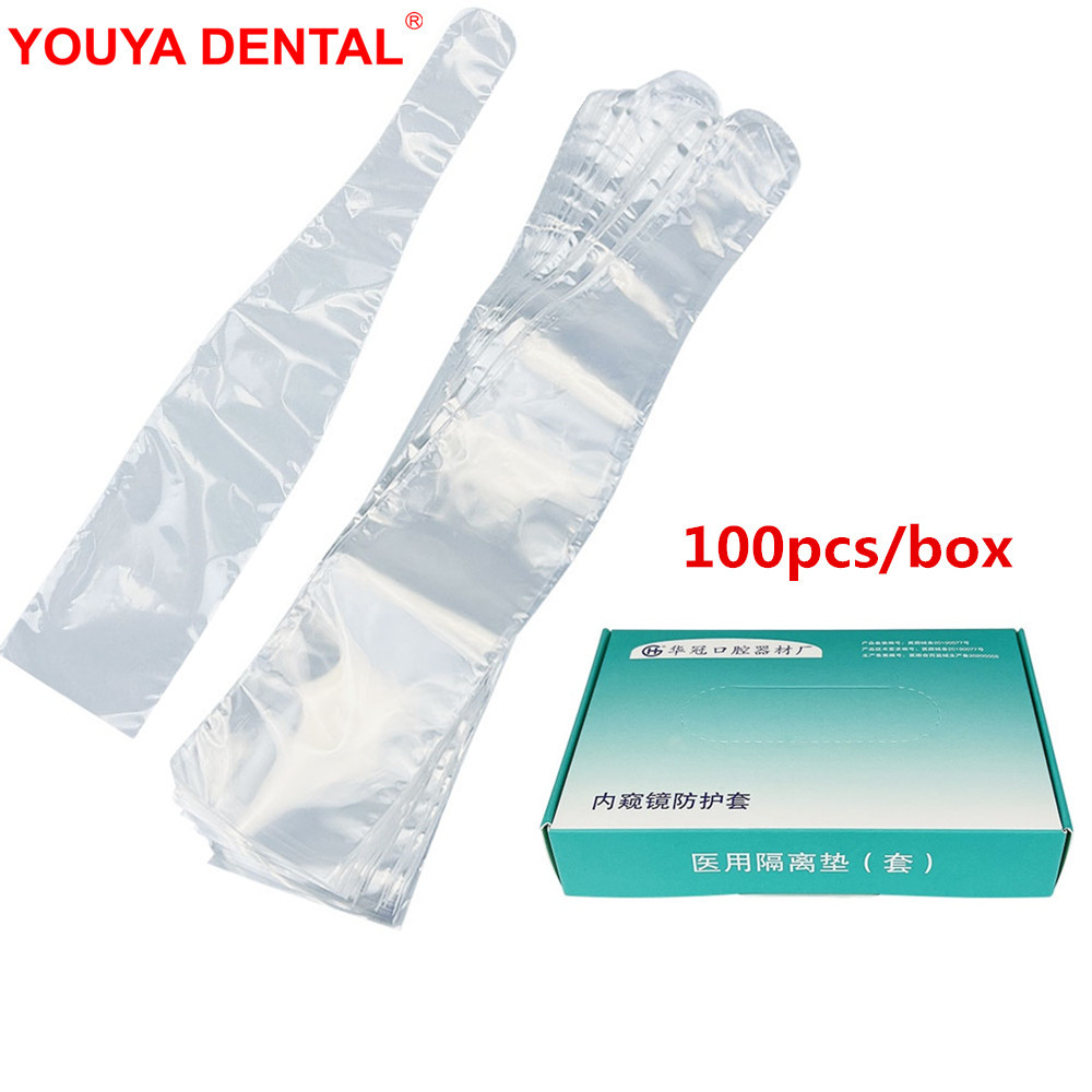 Terlaris 100pcs Intraoral Dental Camera Cover Disposable Intraoral Camera Sheath For Dentistry Lab