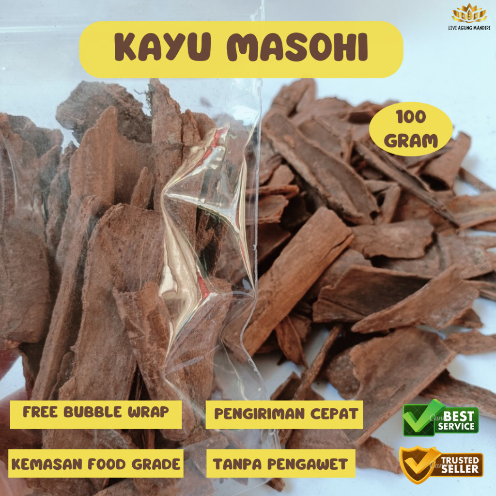 

Kayu Masohi Kulit Kayu Mesoyi Kualitas Super