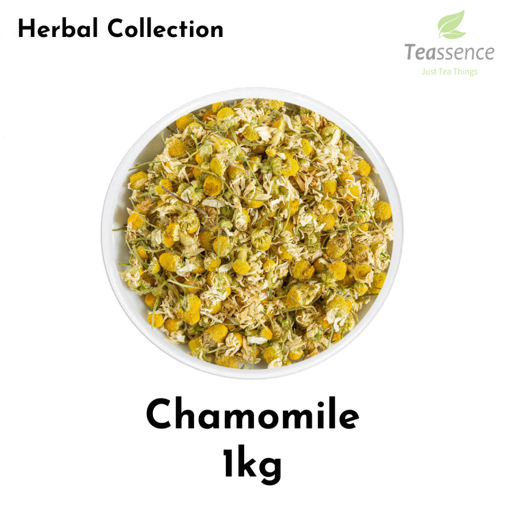 

WHYN!! Chamomile Tea / Teh Kamomil Bulk Size 1KG / Dried Chamomile Flower / Dried Chamomile /