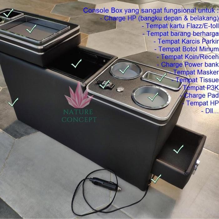 mari.marree Console Box Mobil Biante Serena Cortez Voxy LUXURY Edition