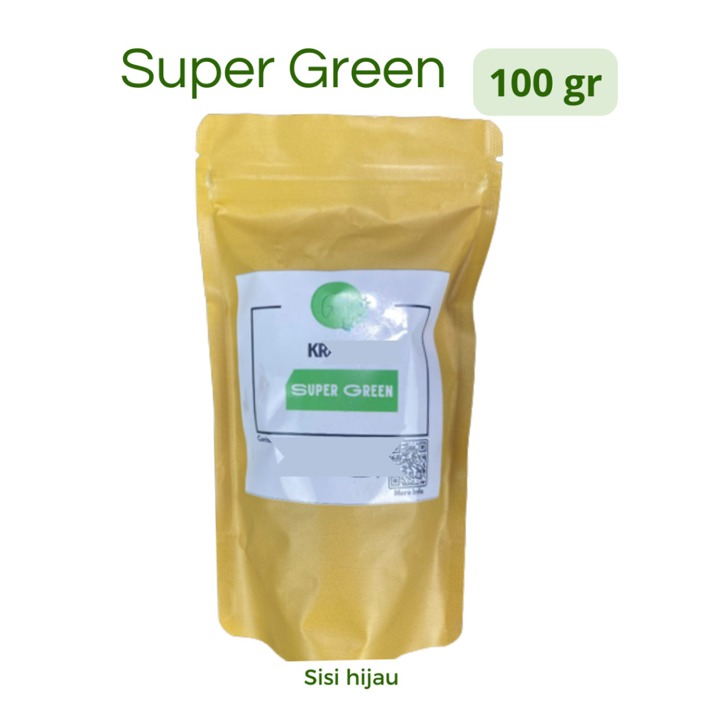 

WHYN!! 100gram green herbal powderr botani rimba nusantara