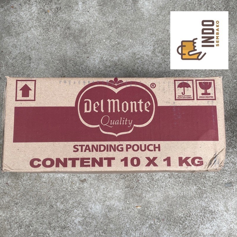 

Delmonte extra hot 1kg pouch dus isi 10 / Delmonte Extra Pedas 1kg x 10dus / Del Monte