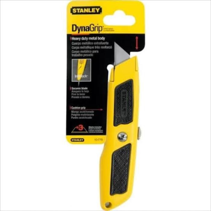 

No Na - Pisau Cutter Stanley ( 10779 ) Dynagrip Retractable Utility Knife