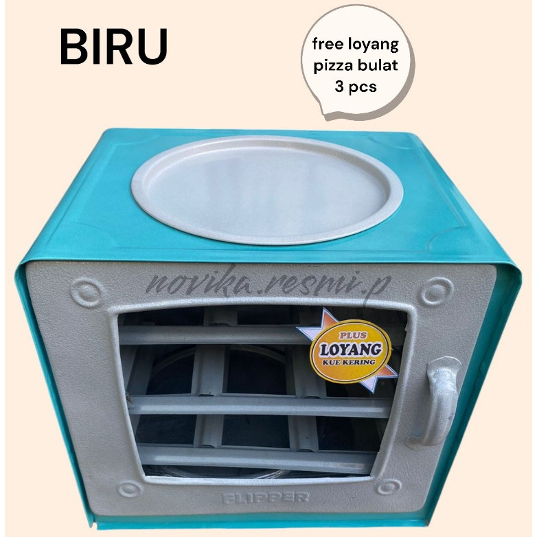 OVEN CAKE FLIPPER WARNA / OVEN TANGKRING / OVEN KOMPOR / OVEN DI ATAS KOMPOR WARNA CANTIIK