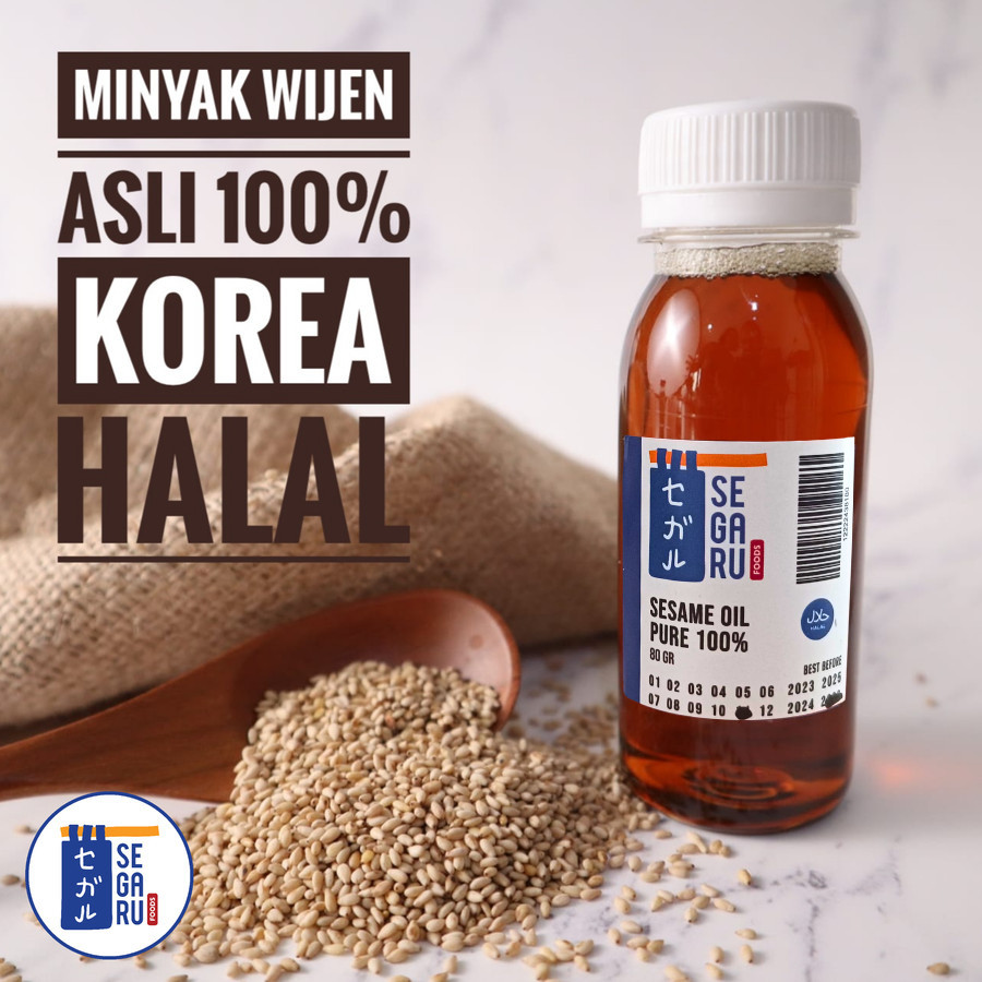 

Minyak Wijen Korea Asli 100% Korean Sesame Oil 100% Halal