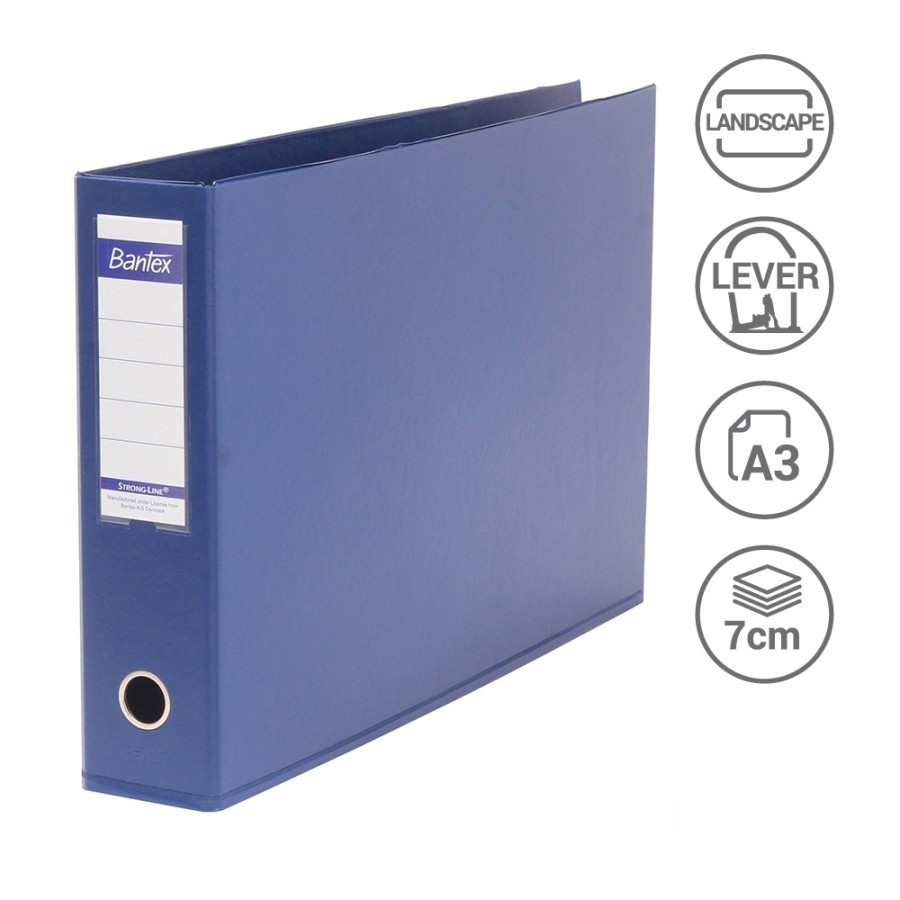 

Bantex A3 Landscape 7cm Lever Arch File / Ordner WE!!
