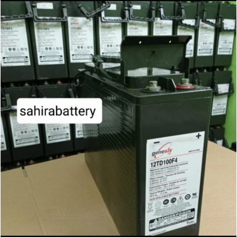 Battery VRLA GENESIS 12V 100AH NEW.