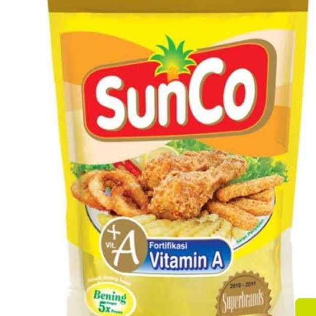 

Sunco minyak goreng 2 liter