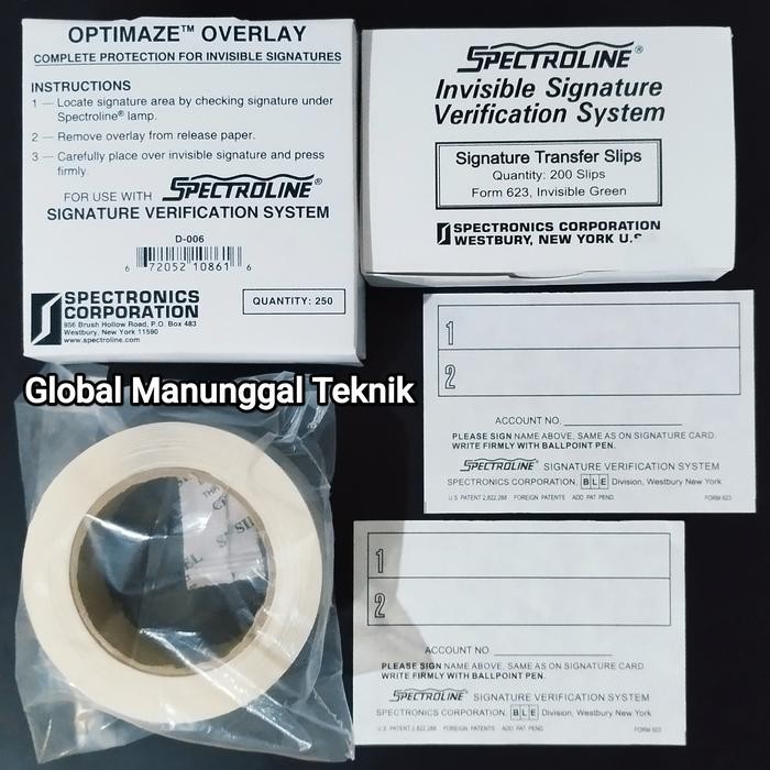

Spectroline Signature Invisible & Optimaze Overlay 1 Set