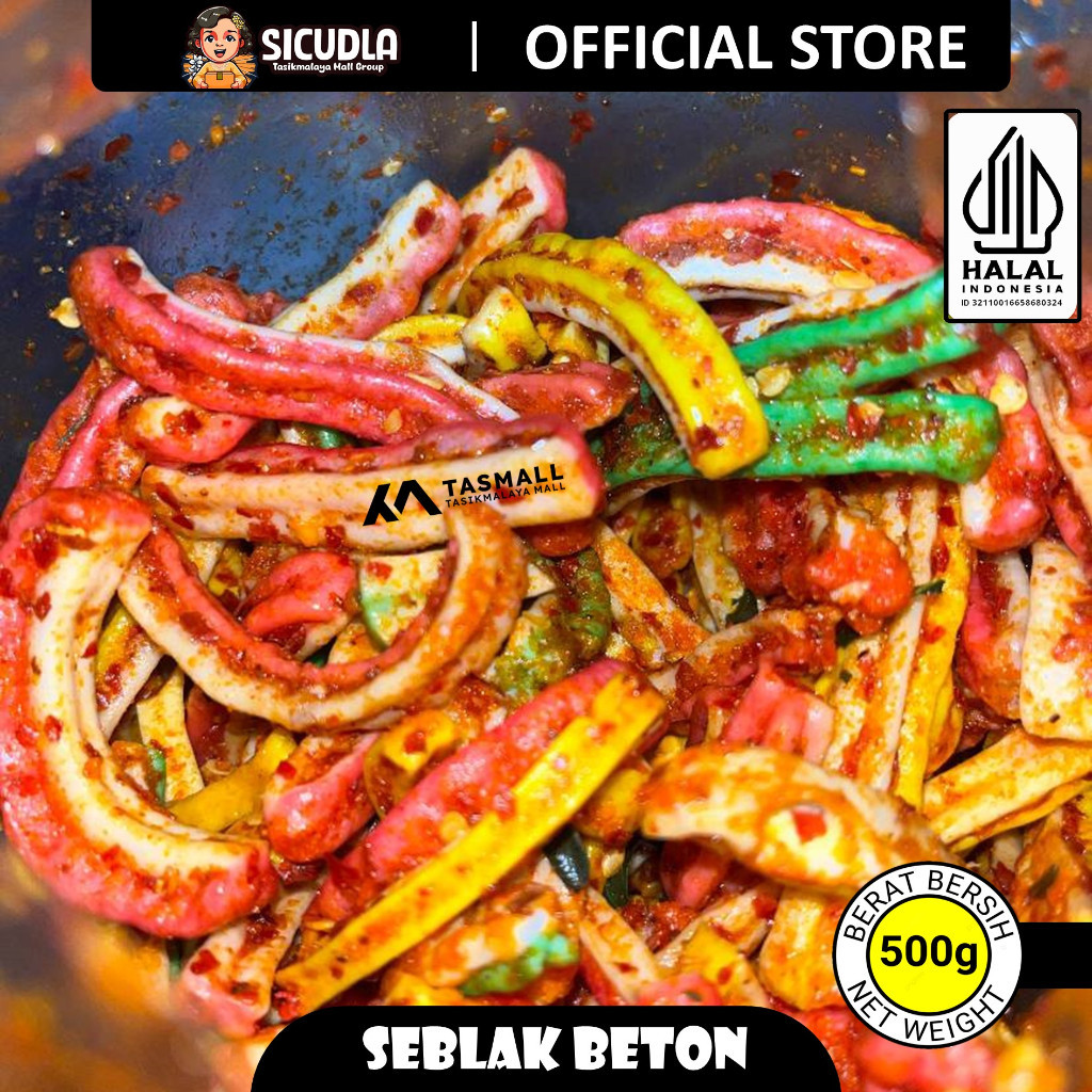 

PROMO500gram - SiCudla SEBLAK BETON RENYAH - Pedas Chili Oil WE!!