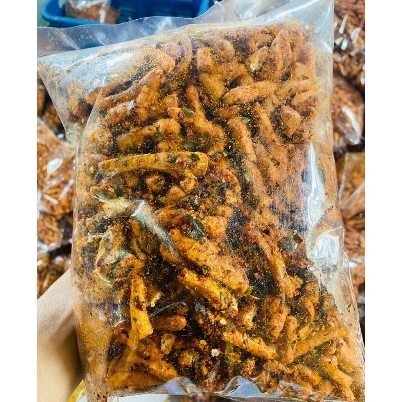 

basreng stik 1kg viral pedas daun jeruk bumbu melimpah WE!!