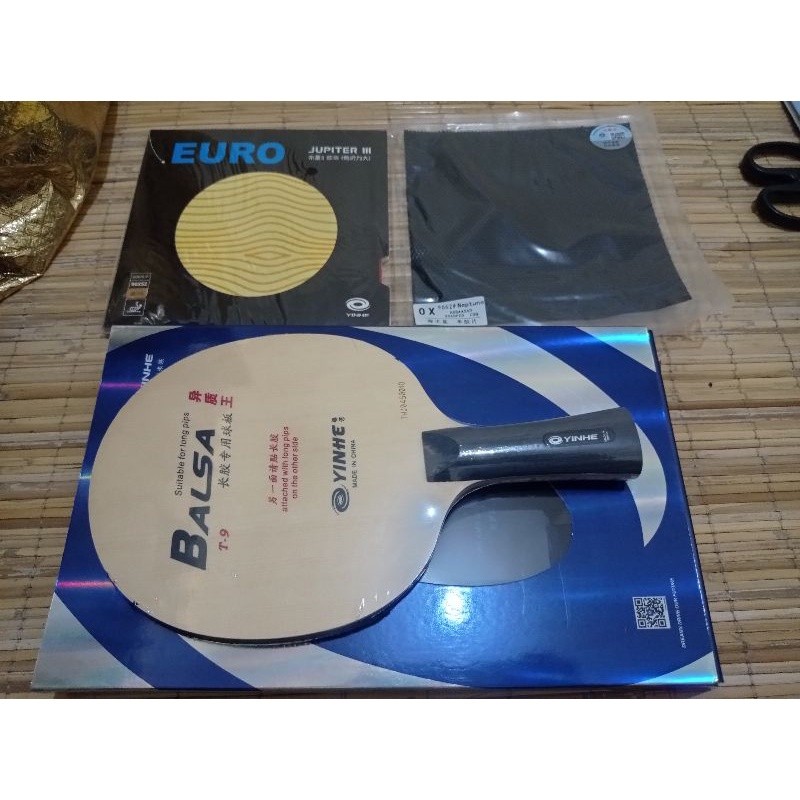 PAKET BET TENIS MEJA YINHE T9